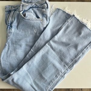 zara jeans flare
